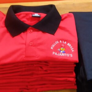 Polo Jersey Algodon cuello V 20/1 #1