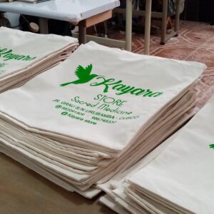 Bolsas de Tocuyo 15 x 12 con Hasa